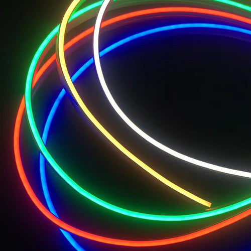 S-360E Series ⏀22mm 360 Emitting LED Neon Housing | 6mm PCB Width | S22D Premium Neon Housing | IP67 Waterproof | 16.4FT/5M | Standard Install | Stage Commercial Lighting