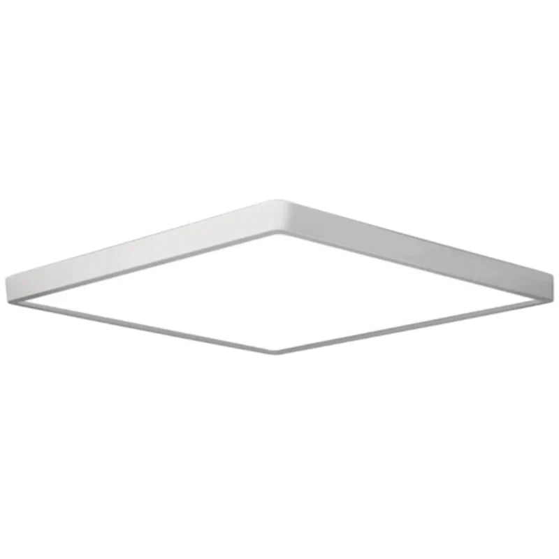 12 Inch 24W White Square Slim LED Ceiling Lights – AC 220–240V | 3000K / 5000K | Flush Mount Ceiling Light for Modern Home Lighting | 1-Pack – Local Stock (UK)