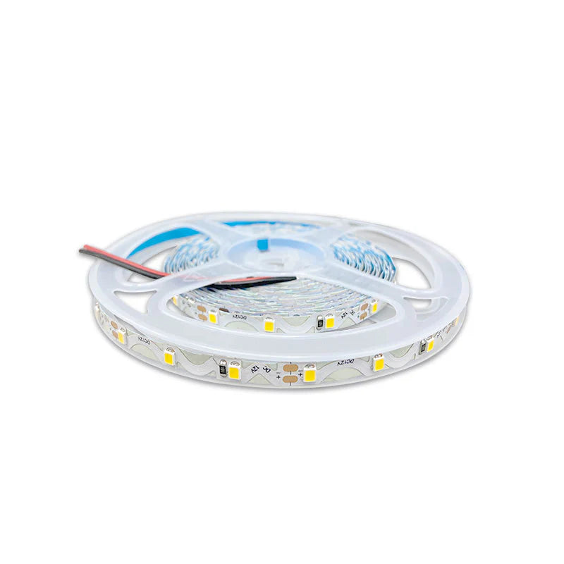 S Shape Bendable SMD2835 LED Strip Light, 5m Roll | 12V DC | 120 LEDs/m | 12W/m | White 3000K / 4000K / 6000K & Colors: Red / Green / Blue / Yellow / Pink | 6mm PCB | Flexible for Curves & Signage