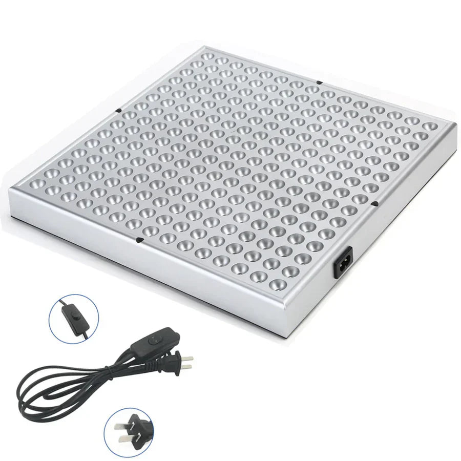 20W Floor Standing Infrared Therapy Lamp – Red Light 655–665nm & IR 850–860nm | Dimmable Timer | AC100–240V | Aluminum Alloy + PC Cover | Floor Stand Included | for Skin Care & Muscle / Joint Relief | US / EU Plug