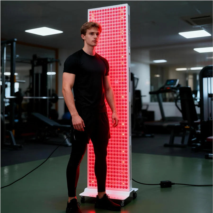 ALW-PRO Heavy Duty Infrared Therapy Lamp – 1000W / 1250W | Dual Chip Red & IR | Touch Control with Timer & Pulse Dimming | 30° Lens | AC85–265V | Goggles Included | for Skin Care | US / EU / UK / AU Plug