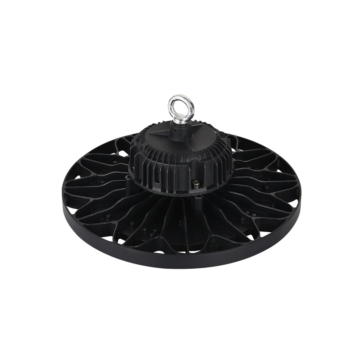 UFO LED High Bay Light 150W, 6500K Daylight White 19,500LM (130LM/W) 100-240V AC High Bay LED Light with Hanging Hook for Factory Warehouse Workshop 4 | 8 | 12 pcs Pack
