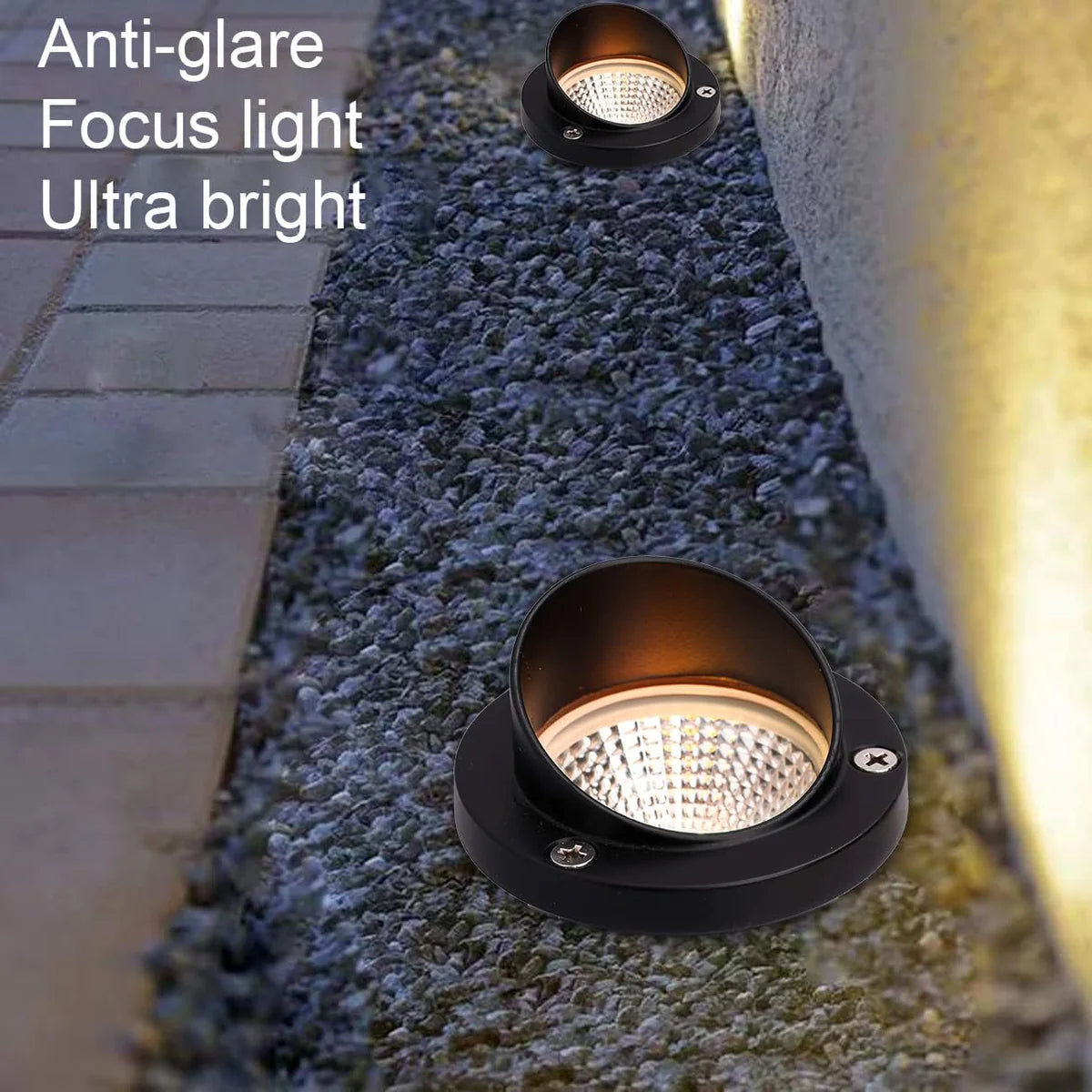 LightingWill 5W Low Voltage RGBWW Inground LED Well Lights – DC 12V–24V | 6 / 8-Pack | RGB + 3000K Warm White | IP65 Waterproof | Outdoor Landscape & Ground Lighting for Garden, Yard & Driveway