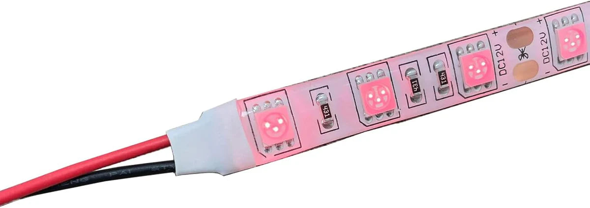 660–670nm IP65 Waterproof DC12V-IR LED Strips-SMD2835/SMD5050-30/60/120/240 LEDs/m-5/50 Meters-Red Light Beauty, Body Care, Wellness Light, Skin Care