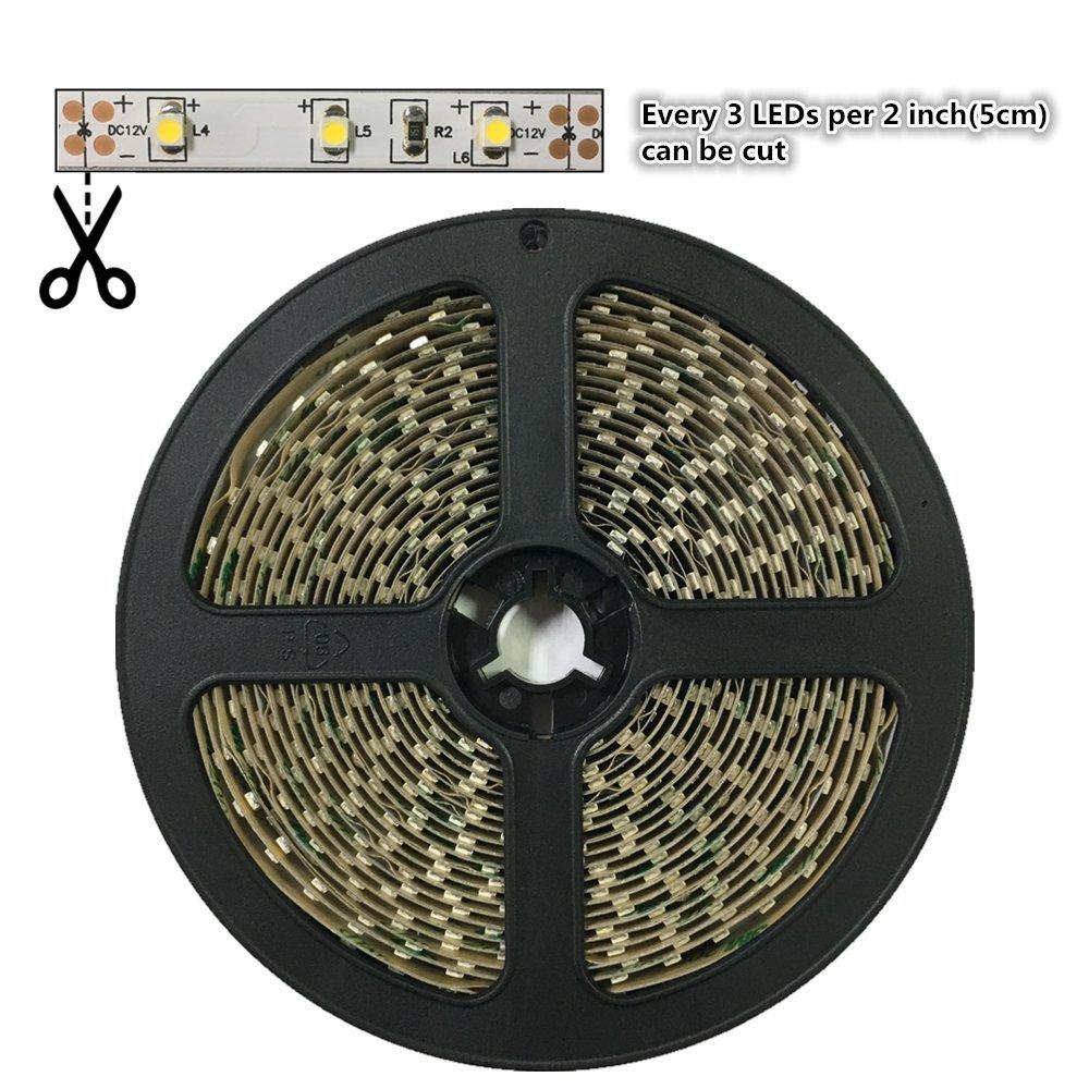 730–735nm Non-Waterproof DC12V-IR LED Strips-SMD2835/SMD5050-30/60/120/240 LEDs/m-5/50 Meters-Plant Grow Light, Horticulture Lighting, Seedling Growth, Indoor Plant Light