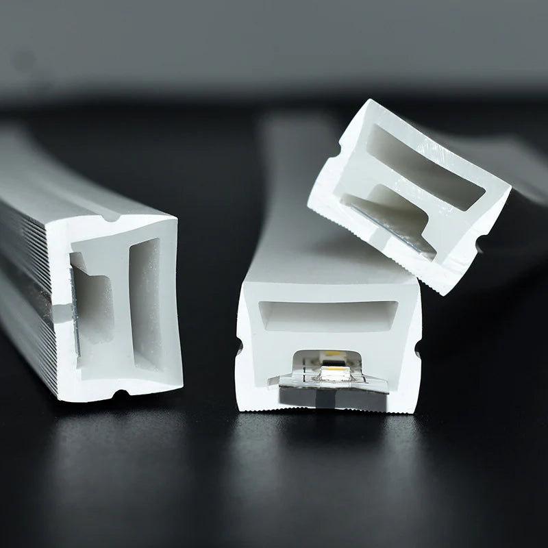 S1420 Neon Light Housing – 14x20mm | Silicone LED Channel System | 12mm PCB Width | IP67 Waterproof | 16.4FT/5M*1/16.4FT/5M*5