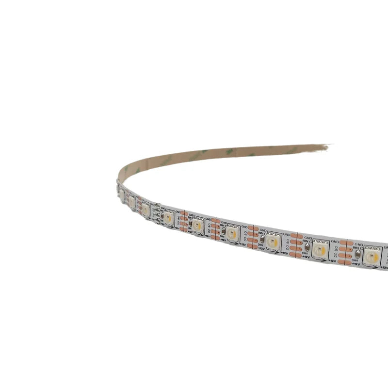 LightingWill WS2815 RGBWIC LED Strip Light DC12V RGB 3000K 4 in 1 SMD5050 Individually Addressable Breakpoint Resume 30 60 96 LEDs/m IP00 IP65 IP67 LED Strip for Party Decoration DIY Lighting 5M 50M