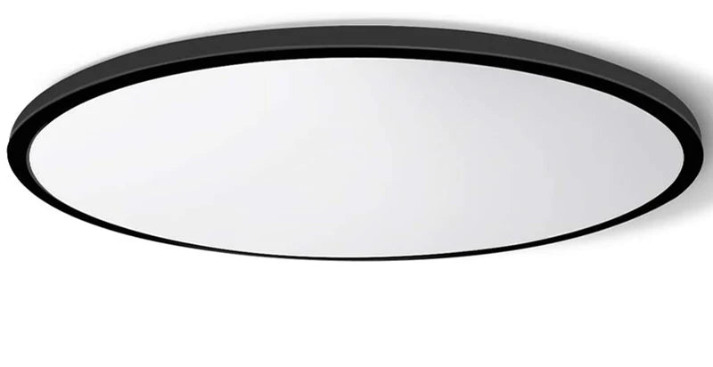 7 Inch 12W White / Black Round Slim LED Ceiling Lights – AC  220–240V | 3000K / 4500K / 5000K / 6500K | Flush Mount Ceiling Light for Modern Home Lighting | 1-Pack – Local Stock (UK)