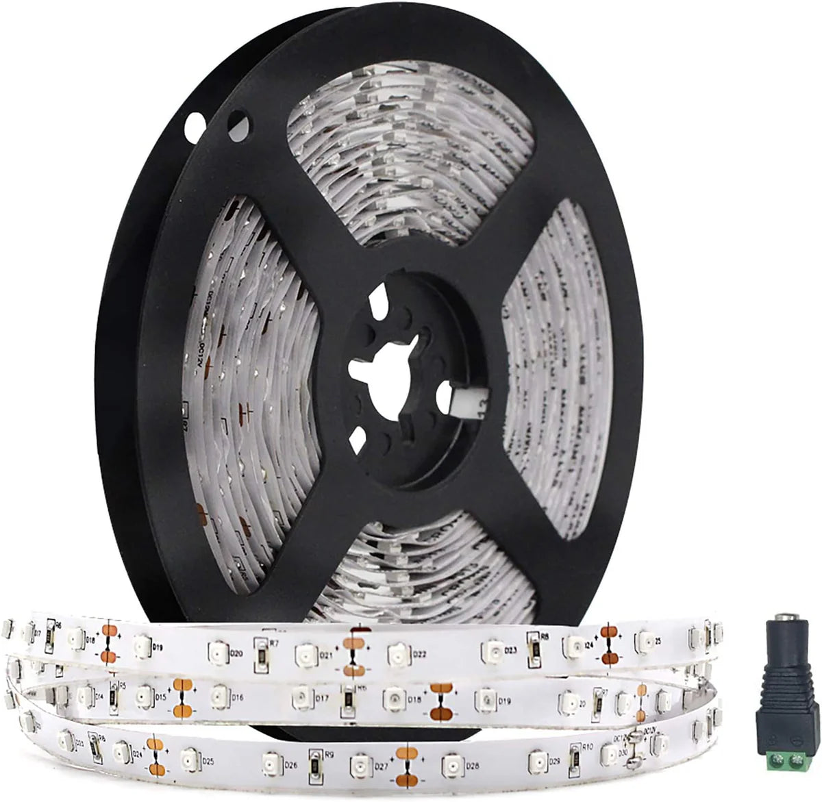 850nm Non-Waterproof DC12V-IR LED Strips-SMD2835/SMD5050-30/60/120/240 LEDs/m-5/50 Meters-IR Night Vision, CCTV Camera, Security Camera, Machine Vision