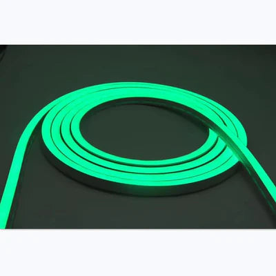 S-SE Series 16×16mm Side Emitting LED Neon Housing | 12mm PCB Width | S1616 Premium Neon Housing | IP67 Waterproof | 16.4FT/5M | Standard Install | Architectural Signage Lighting