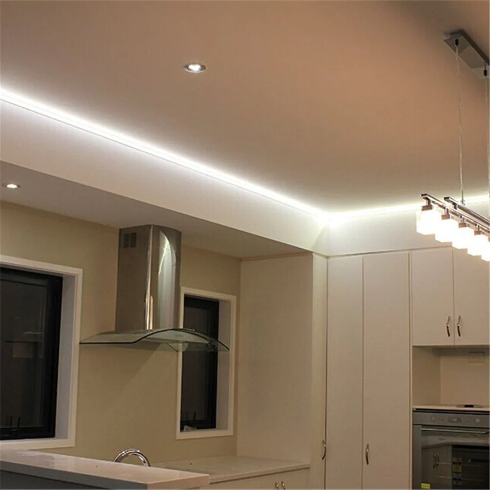 SMD5050 High Brightness LED Strip Light | 5M | DC 12V | 60 LEDs/m | 10mm PCB | 26–28lm/LED | Low Voltage LED Tape | IP00 / IP67 | Warm White / Natural White / Cool White / Golden Yellow / Pink