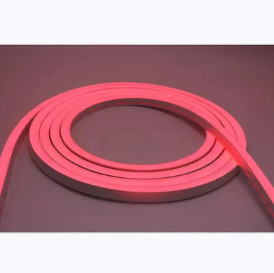 S-SE Series 16×16mm Side Emitting LED Neon Housing | 12mm PCB Width | S1616 Premium Neon Housing | IP67 Waterproof | 16.4FT/5M | Standard Install | Architectural Signage Lighting
