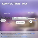 100W 12V/24V Waterproof LED Power Supply, 90-265V Input, Single Output, Aluminum Housing, Outdoor LED Lighting Driver, CE/RoHS/FCC Certified, US/UK/EU Plug