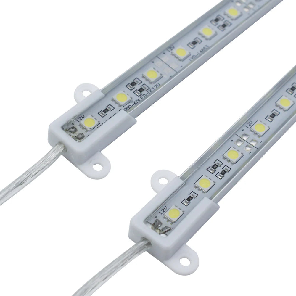 660–670nm  IP65 Waterproof DC12V Red & Infrared Rigid LED Strip – Greenhouse Plant Growth & Hydroponics, SMD2835/36 LEDs, SMD5050/30 LEDs, 50cm/1 Pack