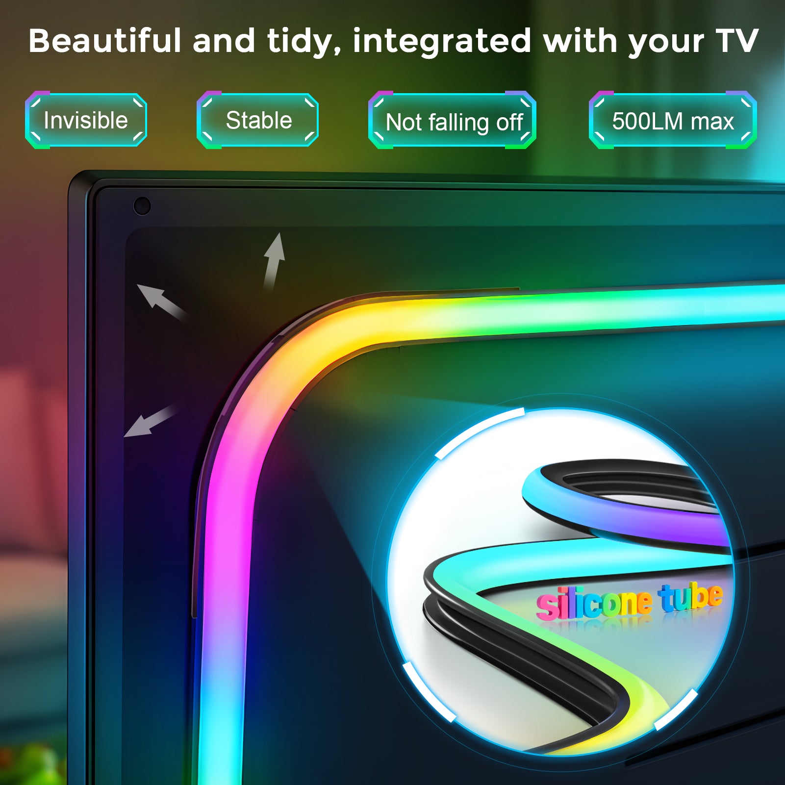 LightingWill HDMI 2.0 Sync Box Kit – Immersive TV Backlight for an Enhanced Viewing Experience