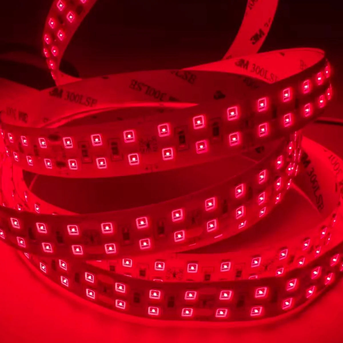 660–670nm Non-Waterproof DC12V-IR LED Strips-SMD2835/SMD5050-30/60/120/240 LEDs/m-5/50 Meters-Red Light Beauty, Body Care, Wellness Light, Skin Care