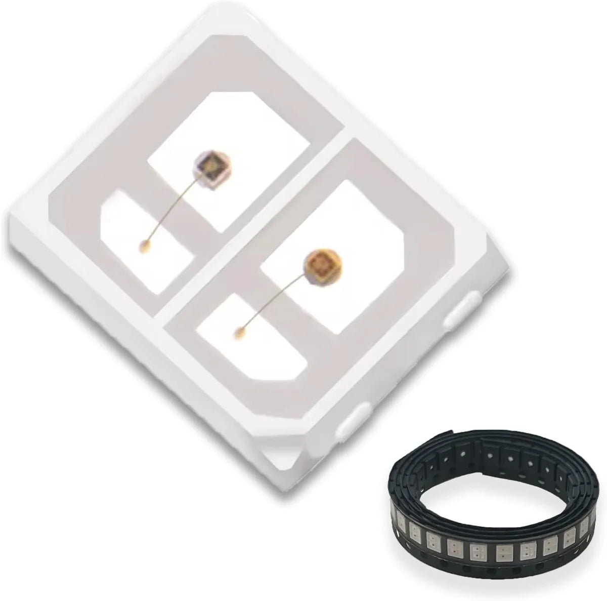 635nm Red LED Emitters – High-Intensity Visible Red Light for Indicators & Illumination | Pack of 1000 / 4000 | 0.2W / 0.5W Gold Wire SMD2835 / SMD5050
