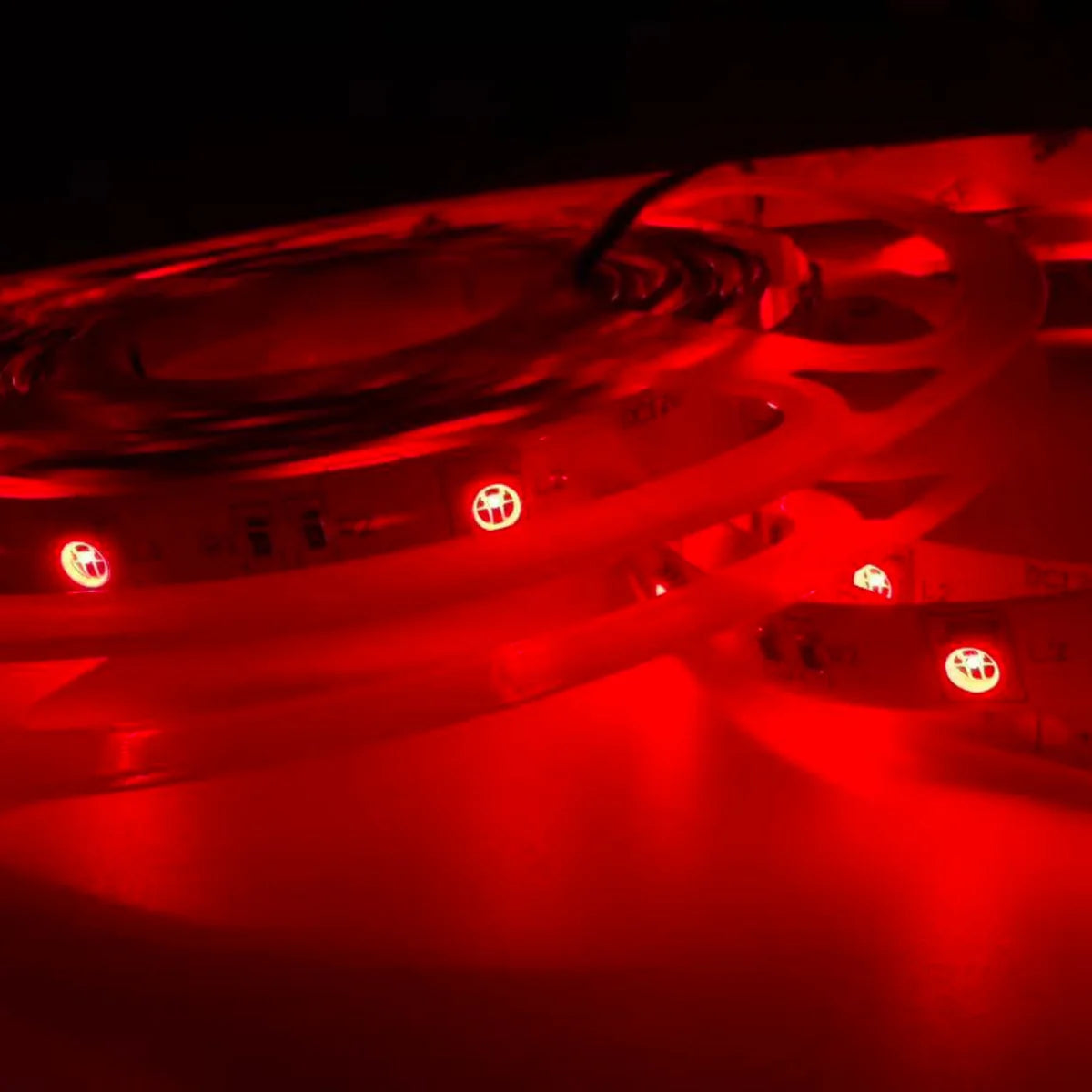 660–670nm IP65 Waterproof DC12V-IR LED Strips-SMD2835/SMD5050-30/60/120/240 LEDs/m-5/50 Meters-Red Light Beauty, Body Care, Wellness Light, Skin Care