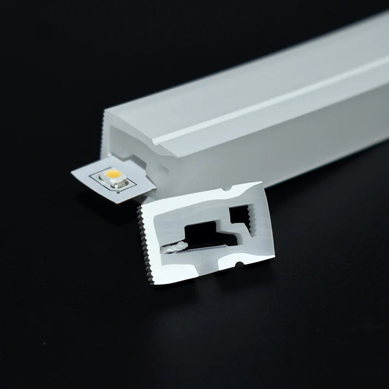 S1220 Side Edge Lighting Neon Light Housing – 12x20mm | Silicone LED Channel System | 10mm PCB Width | IP67 Waterproof | 16.4FT/5M*1/16.4FT/5M*5