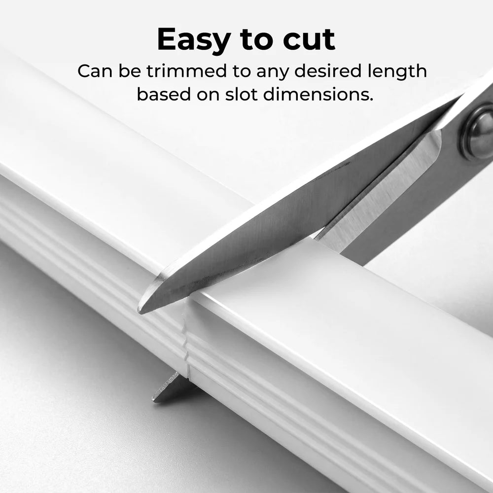 Q-TE Series 25×20mm Top Emitting LED Neon Housing | Max Strip Width ≤20mm | S2520 Architectural Neon Housing | 16.4FT/5M | Quick Install | Cabinet Bar Lighting