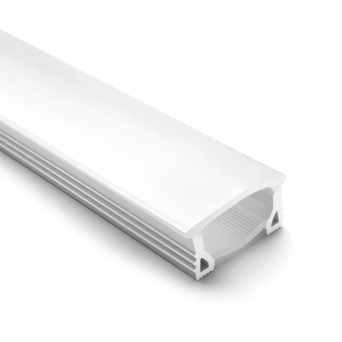Q-TE Series 40×20mm Top Emitting LED Neon Housing | Max Strip Width ≤25mm | S4020 Premium Neon Housing | 16.4FT/5M | Quick Install | LED Signage Neon Signs Lighting